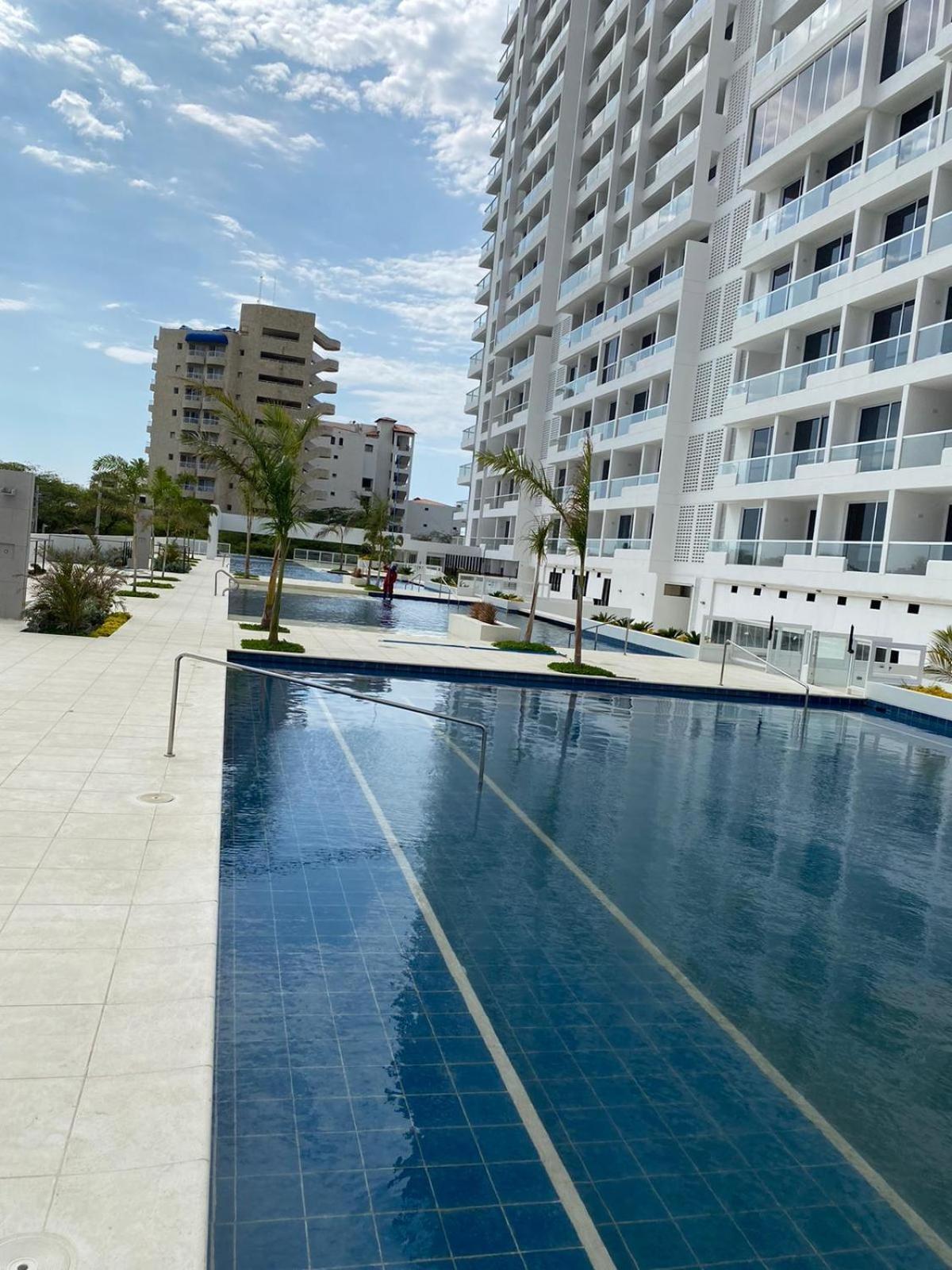 Apartamento Suite En Bello Horizonte A 2 Min De La Playa 산타마르타 외부 사진