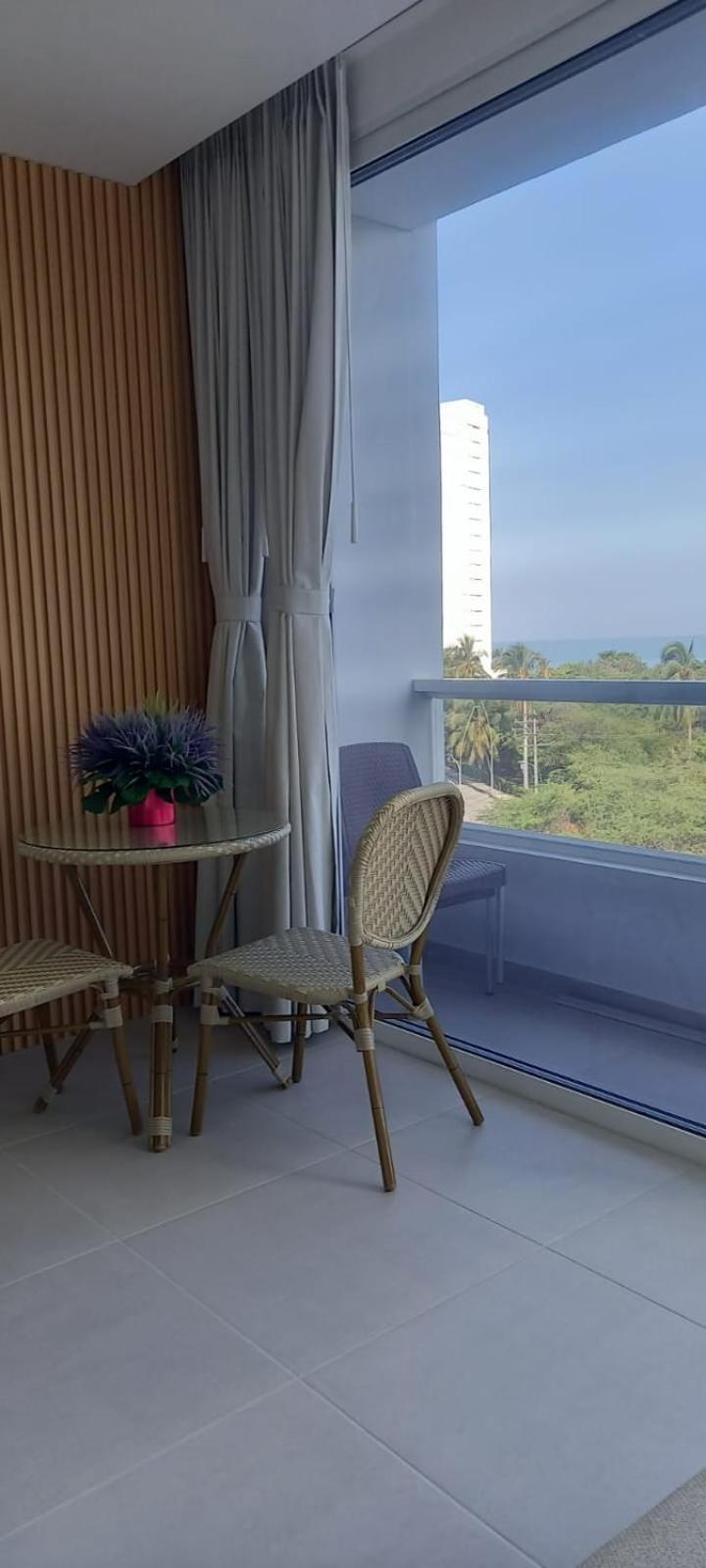 Apartamento Suite En Bello Horizonte A 2 Min De La Playa 산타마르타 외부 사진